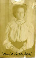 Portrait of Verlie Colby Greenleaf
